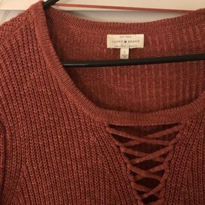 Large Lucky Brand sweater